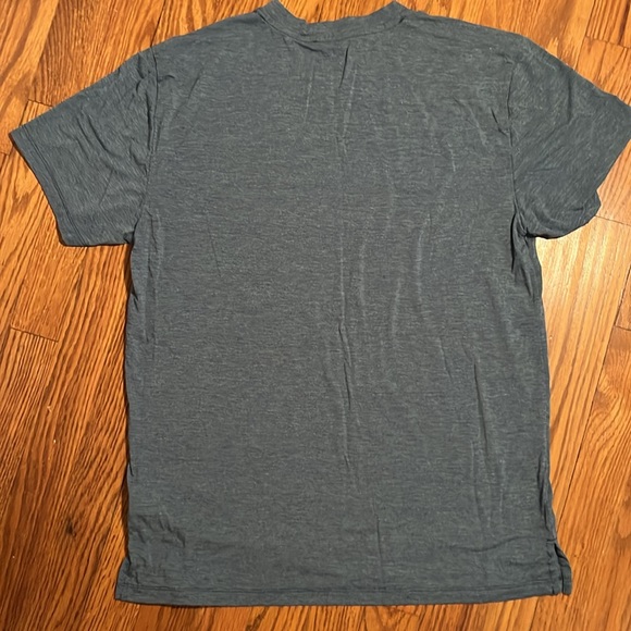 North Face Heather blue/grey Evolution Tee - Picture 4 of 6